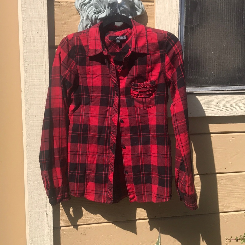 Flannel. 1 for $5, 2 for $8, 3 for $13